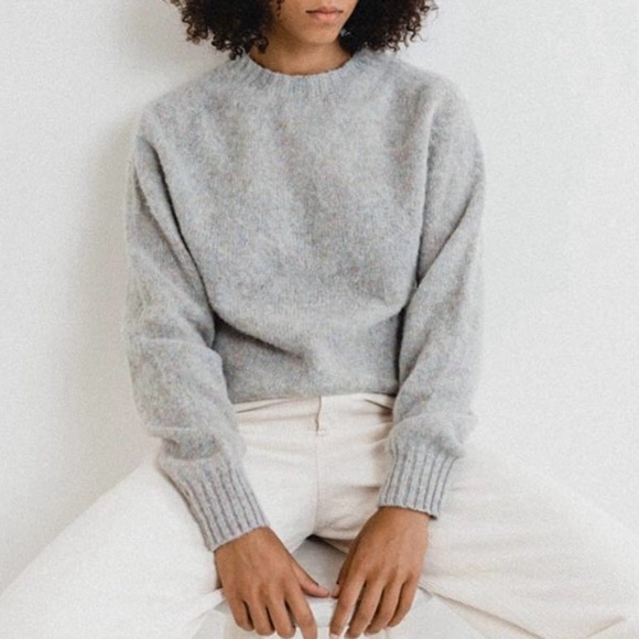 Howlin brown textured wool sweater - Picture 14 of 14